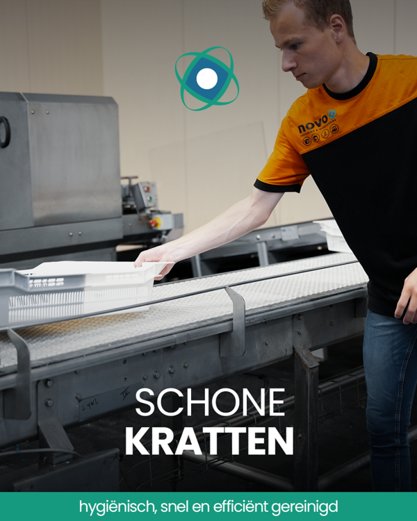 Hygiënische Krattenwas Service