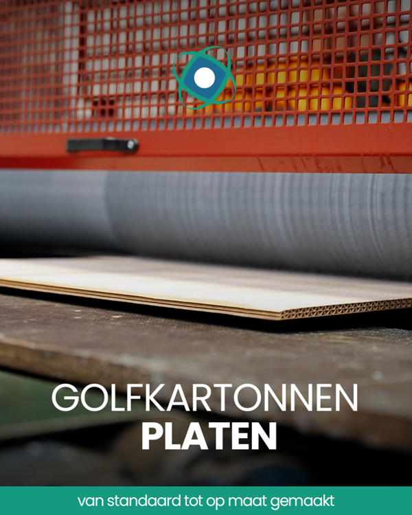 Golfkartonnen Platen Op Maat Of Uit Voorraad