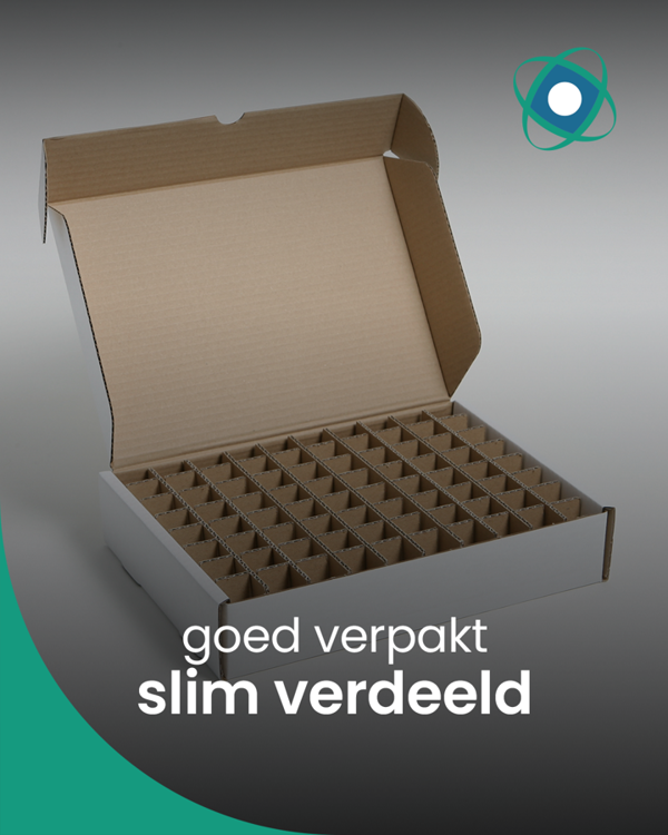 Duurzame Vakverdelingen Van Golfkarton