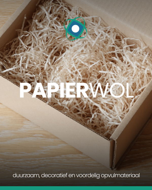 Duurzaam Papierwol Als Opvulmateriaal