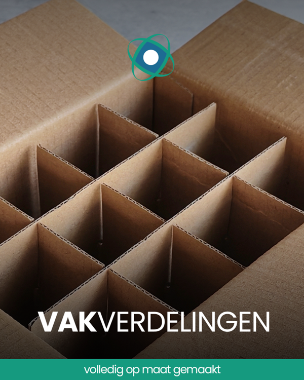 Golfkartonnen Vakverdelingen “Klik & Klaar” Geleverd