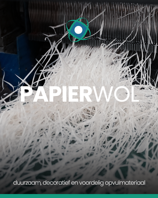 Duurzame Papierwol Van NOVO Packaging & Warehousing